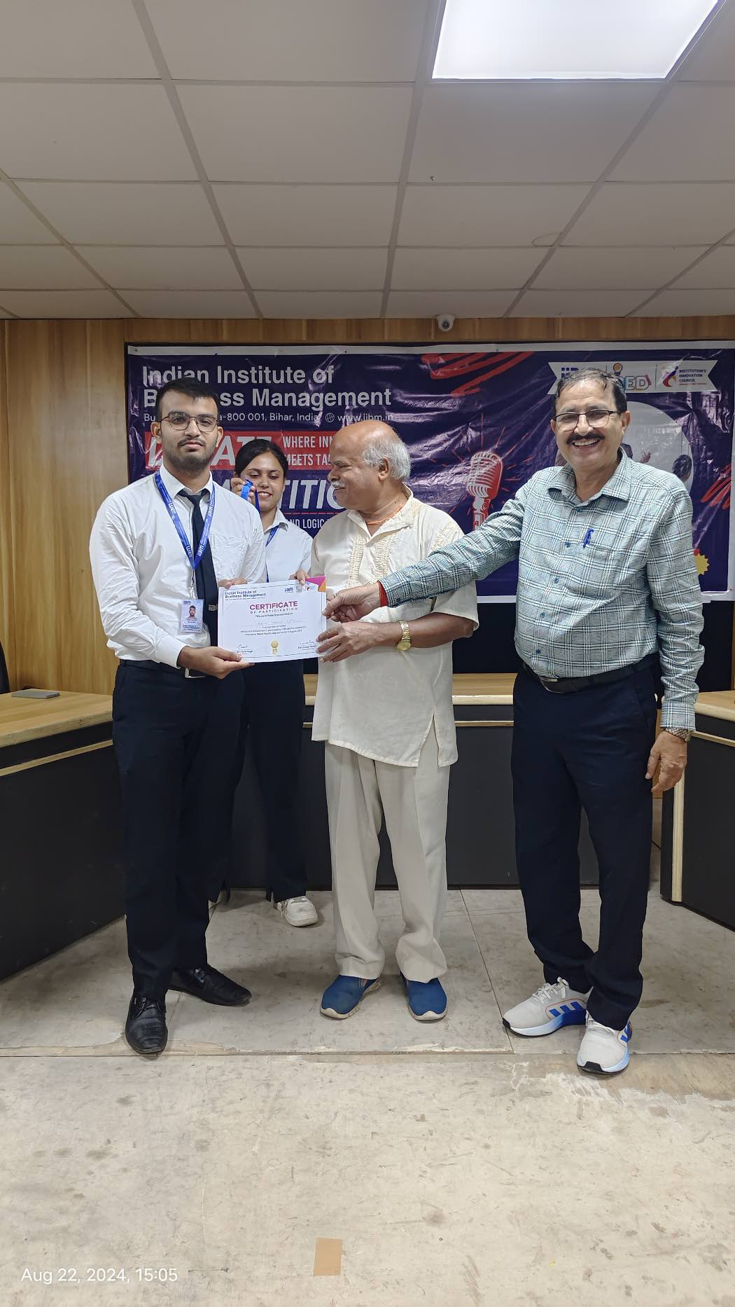 World Youth Day Debate at IIBM Explores Impact of Organised vs. Unorganised Crime